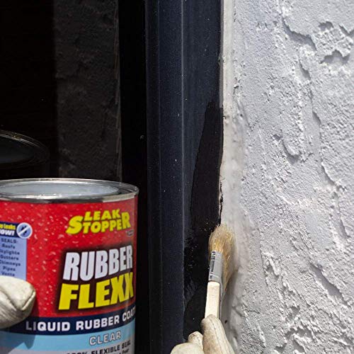 Leak Stopper Rubber Liquid Coating 1 Quart Clear - Thumbnail 5