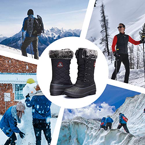 mysoft-Womens-Snow-Boots-Warm-Faux-Fur-Lined-Mid-Calf-Winter-Boots