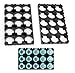 Z-COLOR 10Pcs 18650 Battery Holder 3x5 Cell Spacer Radiating Shell Plastic Heat Holder Bracket