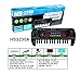 Lightahead 32-Key Electronic Organ Keyboard Piano Portable Multi-Function Kids Children Educational Toy - Black