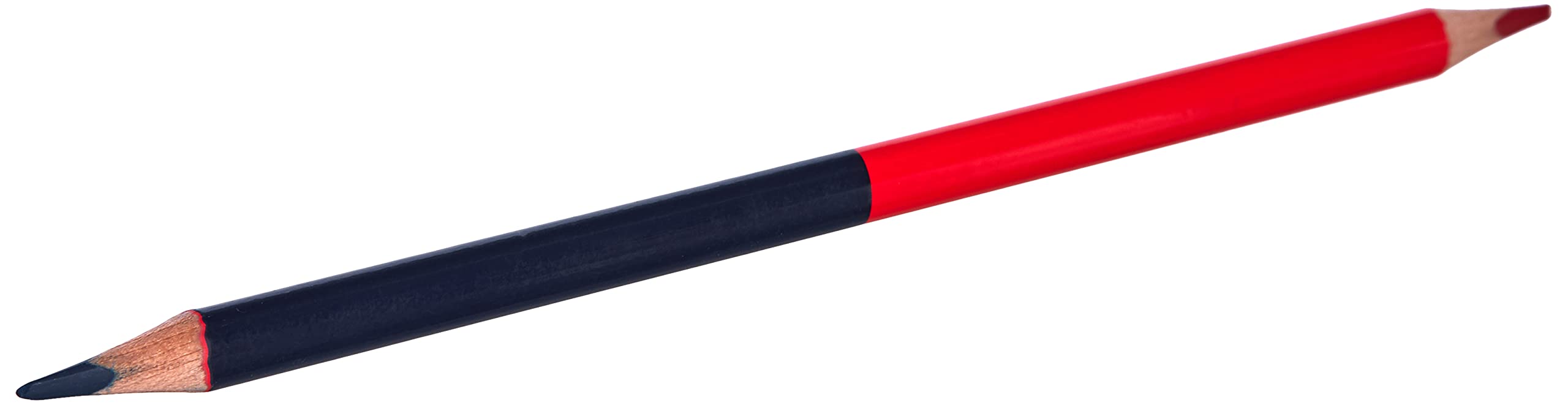 Pelikan 810845 Coloured Pencils (Thin, Triangular) 1 Piece Two-Tone Red and Blue