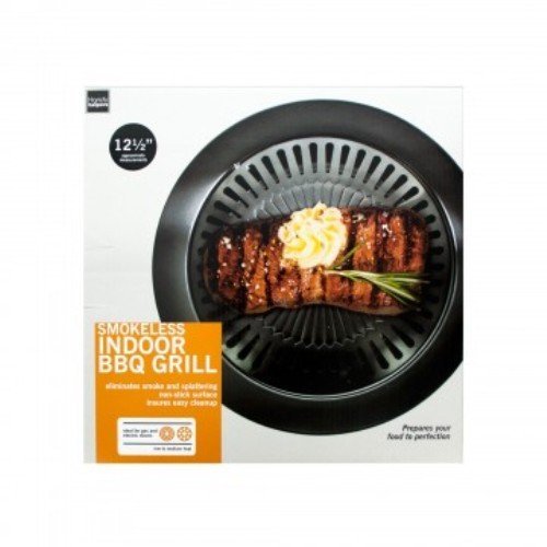 Indoor grill smokeless bbq stovetop removable plate ele…