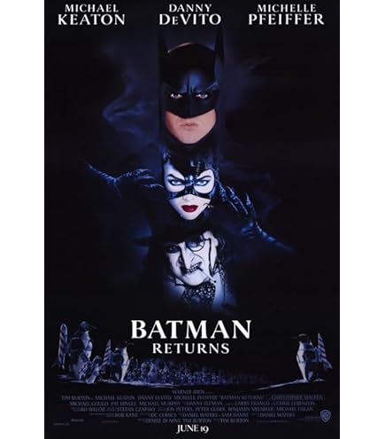 Amazon.com: BATMAN RETURNS (1992) Original Authentic Movie