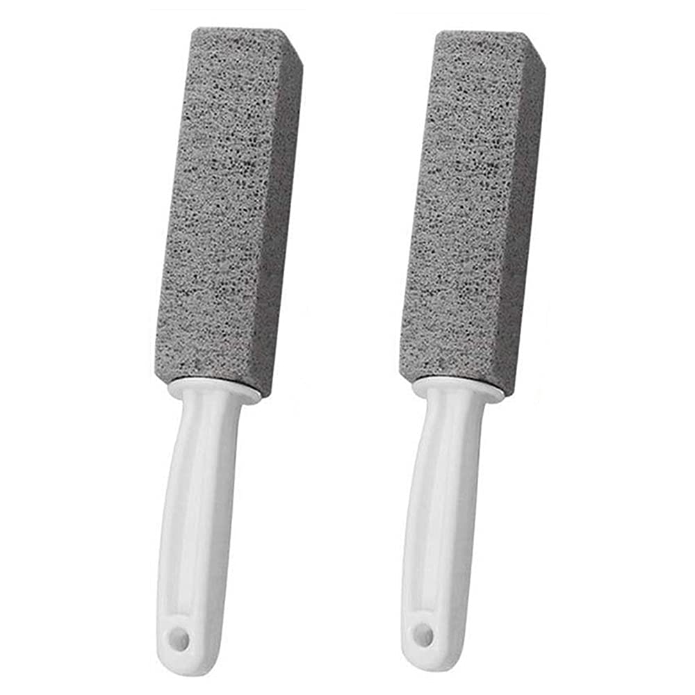 Toilet Pumice Stone - 2Pcs Pumice Stone for Toilet - Toilet Limescale Remover for Kitchen,Bath,Pool,Household Cleaning | Foot Scrub for Hard Skin Remover