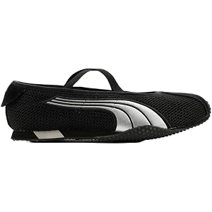 PUMA Womens H-Street Ballet Flats Casual - Black