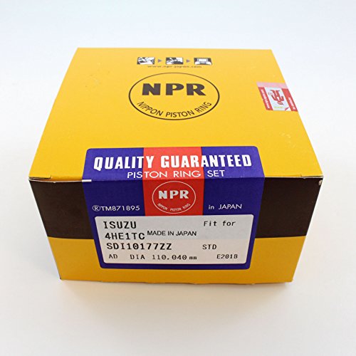 Premium Quality Piston Rings Set 19992005 Isuzu NPR NQR GMC W Truck