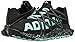 adidas Women's Vigor Bounce w Tennis Shoe, Black/Easy Green/White, 8 M US