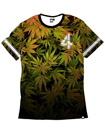 INTO THE AM Team LIT Weed Premium All Over Print Tee (Medium)