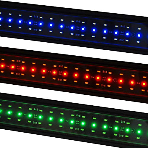 VivaGrow DN DayNight RGB 24/7 Customize Automation Full Spectrum LED Aquarium Fish Tank Light Extendable Remote (48" - 52") - Thumbnail 2