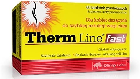 THERM LINE FAST 60 tablets - Intensive Fast Slimming Weight Loss Anti Cellulite Diet Support Supplement NEW by Olimp Labs