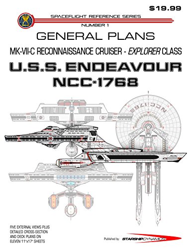 MK-VII-C Reconnaissance Cruiser, U.S.S. Endeavour NCC-1768, Explorer class starship: General Plans