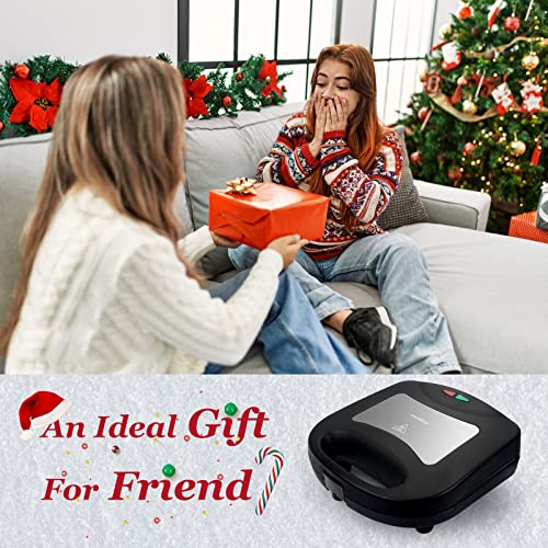 Sandwich Maker, Waffle Iron, multifun 2in1 Waffle, Omelet and