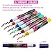 Vimpro Hair Chalk, 12 Color Temporary Hair Chalk Hair Dye Pen Temporary Hair Color Temporary Non-Toxic Washable Hair Coloring Chalk for Girls, Party, Cosplay, Halloween Present