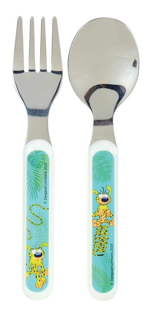 FUN HOUSE 5861 MARSUPILAMI 005861 Children's Cutlery Set Includes Spoon and Fork
