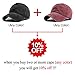 Unisex Vintage Washed Distressed Baseball Cap Twill Adjustable Dad Hat,J-grey,One Size