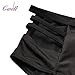 GWELL Women's 2PCS Plus Size High Waist Push Up Padded Strappy Swimsuits Bikini, US 8-10 (Tag XXL), Black
