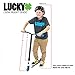 Lucky Crew Complete Pro Stunt Scooter, White/Red