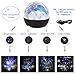 Backey Star Night Light Projector,Sleep LED Night Light Lamp with Starry Sky,Colorful Night Light with Rotating,USB Cable Plug for Kid Bedroom,Christmas Gift-4 Sets of Film