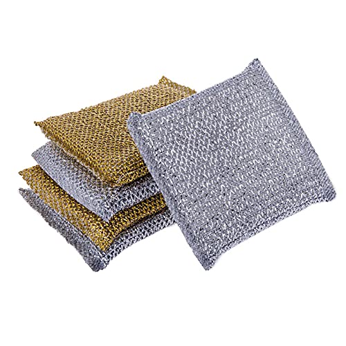 SIDCO Potreiniger Lurex 10 x pannenkrabber schuurspons spons sponsje - Afbeelding 3