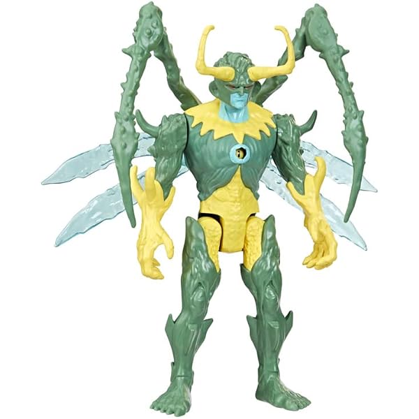 Amazon.com: Marvel Mech Strike Monster Hunters Figure 15 cm - Loki - F4804  - Hasbro, Green and Gold : Toys & Games
