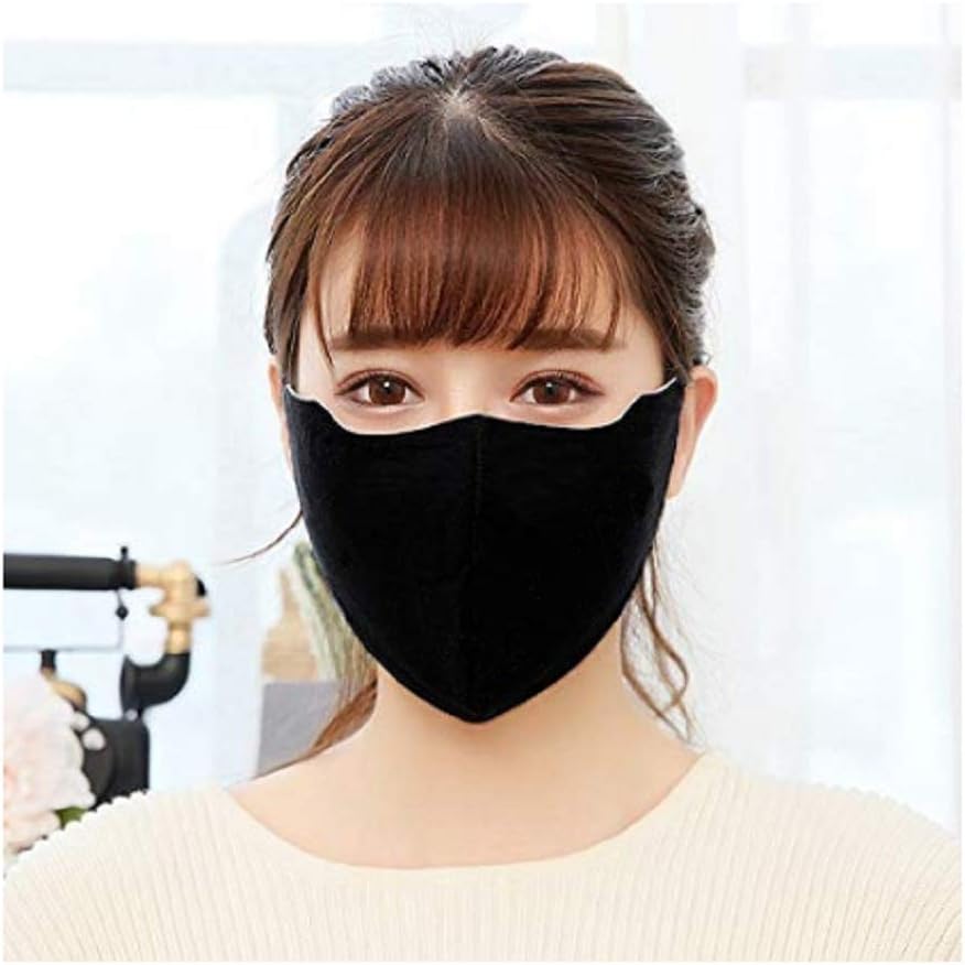 Gedone Mask Anti Dust Pollution Dust Mask,Washable Cotton PM2.5 Face Mask With Adjustable Straps Mask for Kids Man and Woman