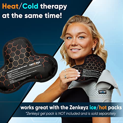 ZENKEYZ Copper Compression Recovery Shoulder Brace For Men & Women