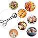 IMEIJU 2 PCS None-Stick, Stainless Steel Meat Baller, Cake Pop Meatball Maker Ice Tongs, Cookie Dough Scoop for Kitchen. (1.78