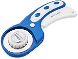 Headley Tools 45mm Rotary Cutter with 5 Extra Blades Ergonomic Left/Right view 7