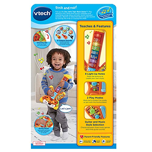 VTech Zoo Jamz Tiger Rock Guitar , Orange on Galleon Philippines
