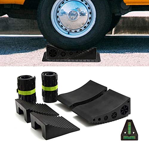 Homeon Wheels Camper Leveler RV Leveling Blocks Work for Camper