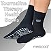 Medipaq Self Heating Magnetic Tourmaline Therapy Health Socks 1X Pair - Black