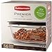 16-Piece Set Rubbermaid Premier Food Storage Containers, Shatterproof and Resist Stains and Odors