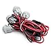 Partsam Universal Cab Clearance Marker Roof Lights T10 Harness