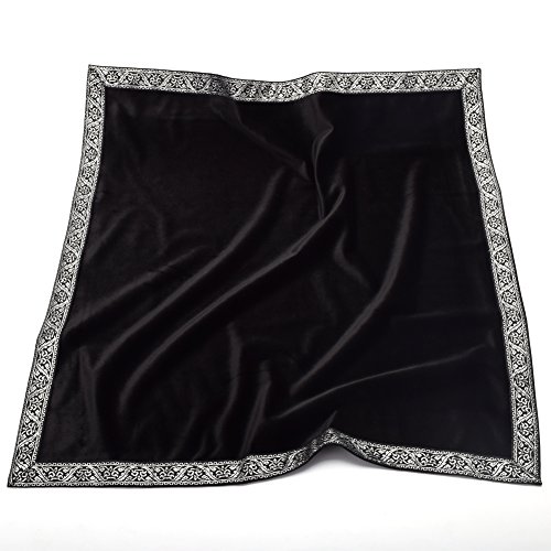 BLESSUME Atar Tarot Table Cloth and Pouch Black