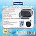 Car Window Shade - Large (2 Pack) by LYFESMART for SUVs and Minivans| Premium Baby Car Sun Shade | Easy Cling Kids Car Sunshade | For infant in car seat rear facing blocks UV Rays (SUV's & Minivans)