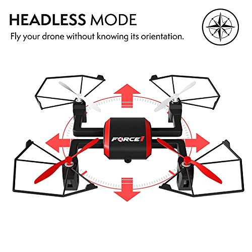 image for Force1 Focus Drone with Camera Live Video - 720p HD Drone Camera and V