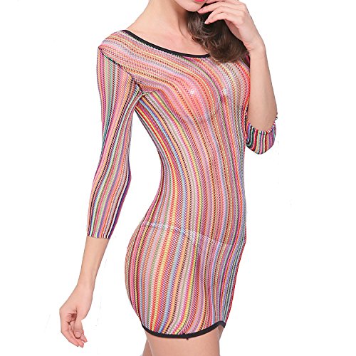 2 None+Temptation+Stretch+Transparent+Sleepwear