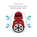 Skque I1.1 UL2272 Smart Two Wheel Self Balancing Electric Scooter, Red, 6.5