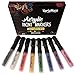 VarioMuse Acrylic Paint Markers (8 Color Set) - Use on Ceramic, Glass, Plastic, Porcelain, Stone, Wood, Paper, and More - Water Based, odorless, and Washable on Non-Porous Surfaces