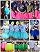 Bbonlinedress Women's Halloween Tutu Costume 1950s Vintage Petticoat Puffy Ballet Bubble Tulle Skirt