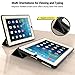 iPad Case, Jollyfit Travel iPad 2 3 4 Heavy Duty Full Body 3-Layer Rugged Hybrid Folio Stand Case with Magnetic Smart Auto Wake/Sleep PU Leather Protective Cover for Apple iPad 2/3/4 (Black/Ivory)