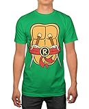 TMNT Teenage Mutant Ninja Turtles Mens Raphael Costume T-shirt M