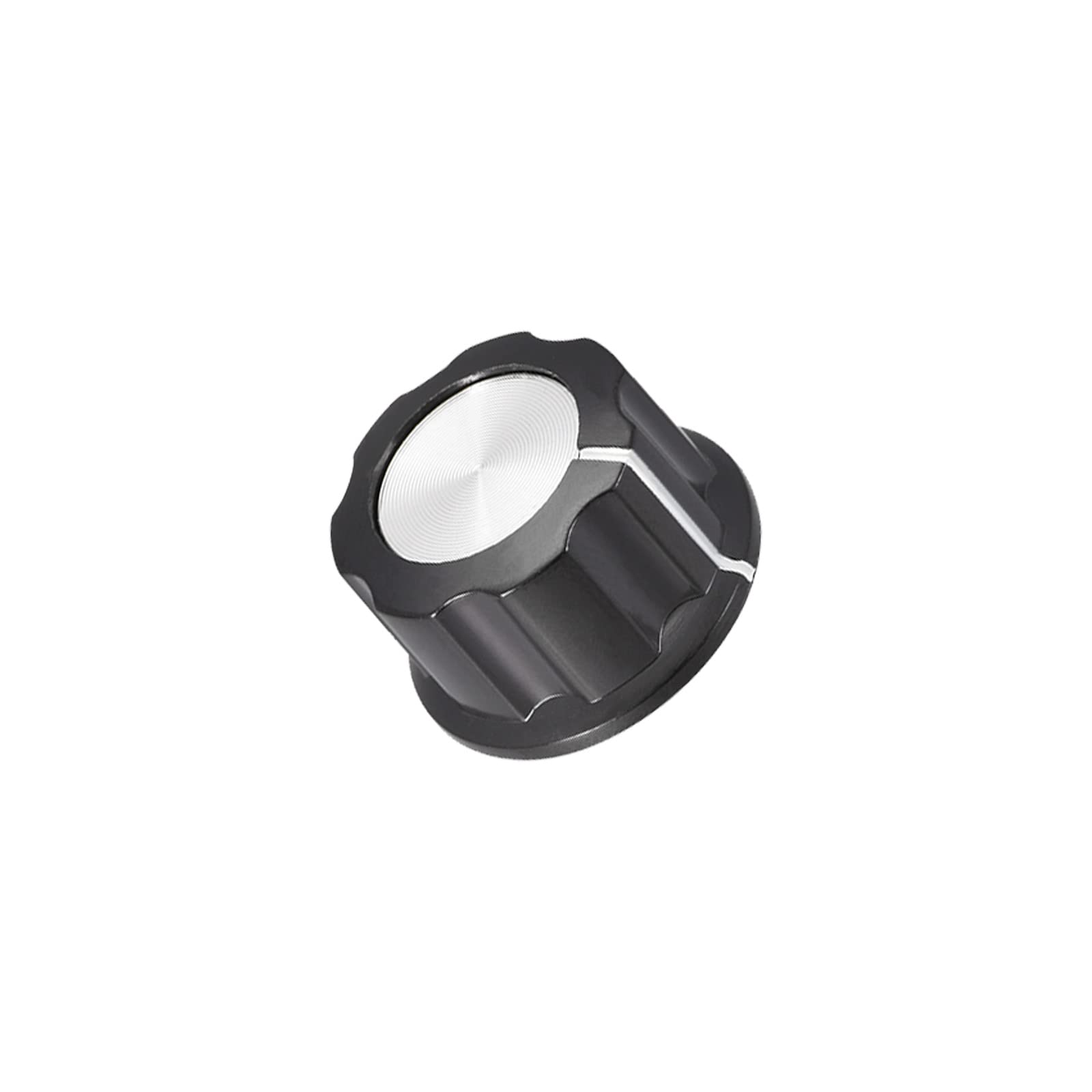 Rebower Potentiometer Control Knob Insert Shaft Switch Knobs, [for Audio Device] - 6mm/Black