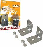 AutoLoc SBHPA Angled Seat Belt Anchor Plate Hardware Pack