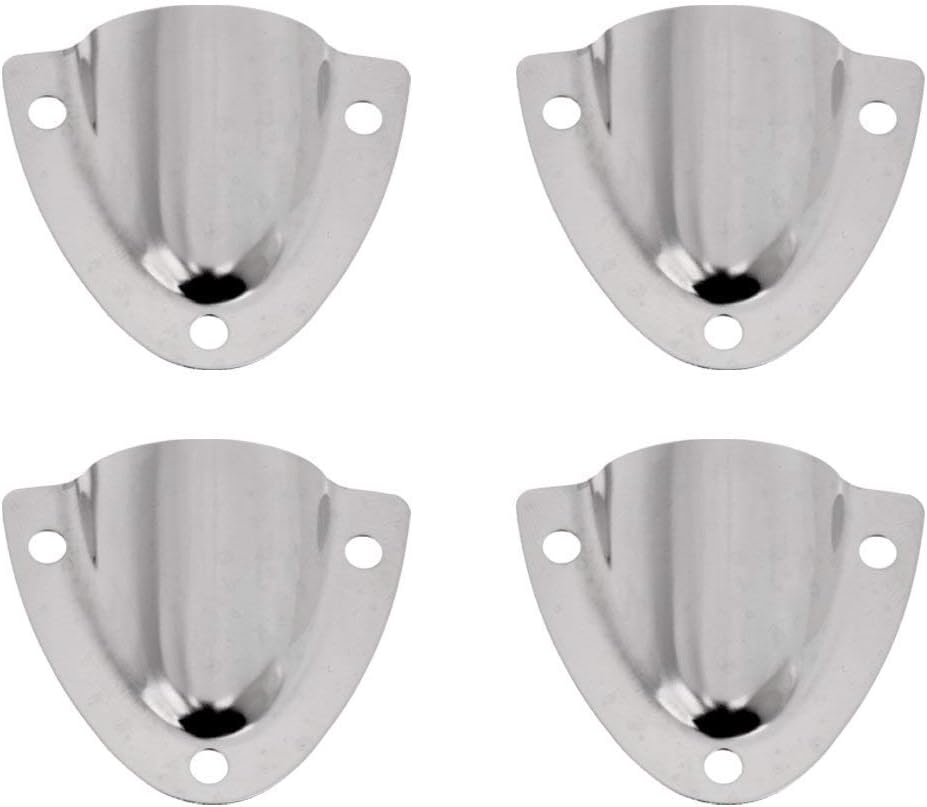 shangmu 4pcs Stainless Steel Polished Oceans Small