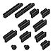 kwmobile Anti-Dust Protection Plugs Set - Silicone Rubber Dust Plug Stopper Compatible with Apple MacBook Pro 13
