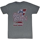 American Classics Evel Knievel Logo Tee T Shirt