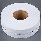 Turn-o-matic T80 White 3 Digit Alpha Take a Number Tickets for D80 Ticket Dispenser - 3000 / Roll