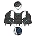 REEHUT Breathable Tactical Vest with Numerous Pouches - Combat Training Vest Adjustable for Adults Suitable for Special Mission, Combat Training, Field Operations and Military Fans