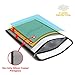 RFZA Original Fireproof Document Bag 15”x11” Most Effective Non-Itchy Silicone Coated Fireproof Document Pouch | Waterproof Document Bag|Fireproof Storage for Money, Documents, Jewelry and Passport